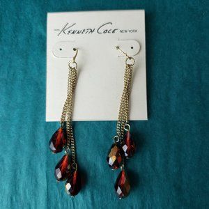 2/25$ Nwt kenneth Cole dangle teardrop earrings